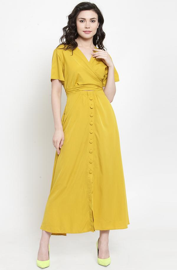 Yellow Sun Kissed Maxi Dress