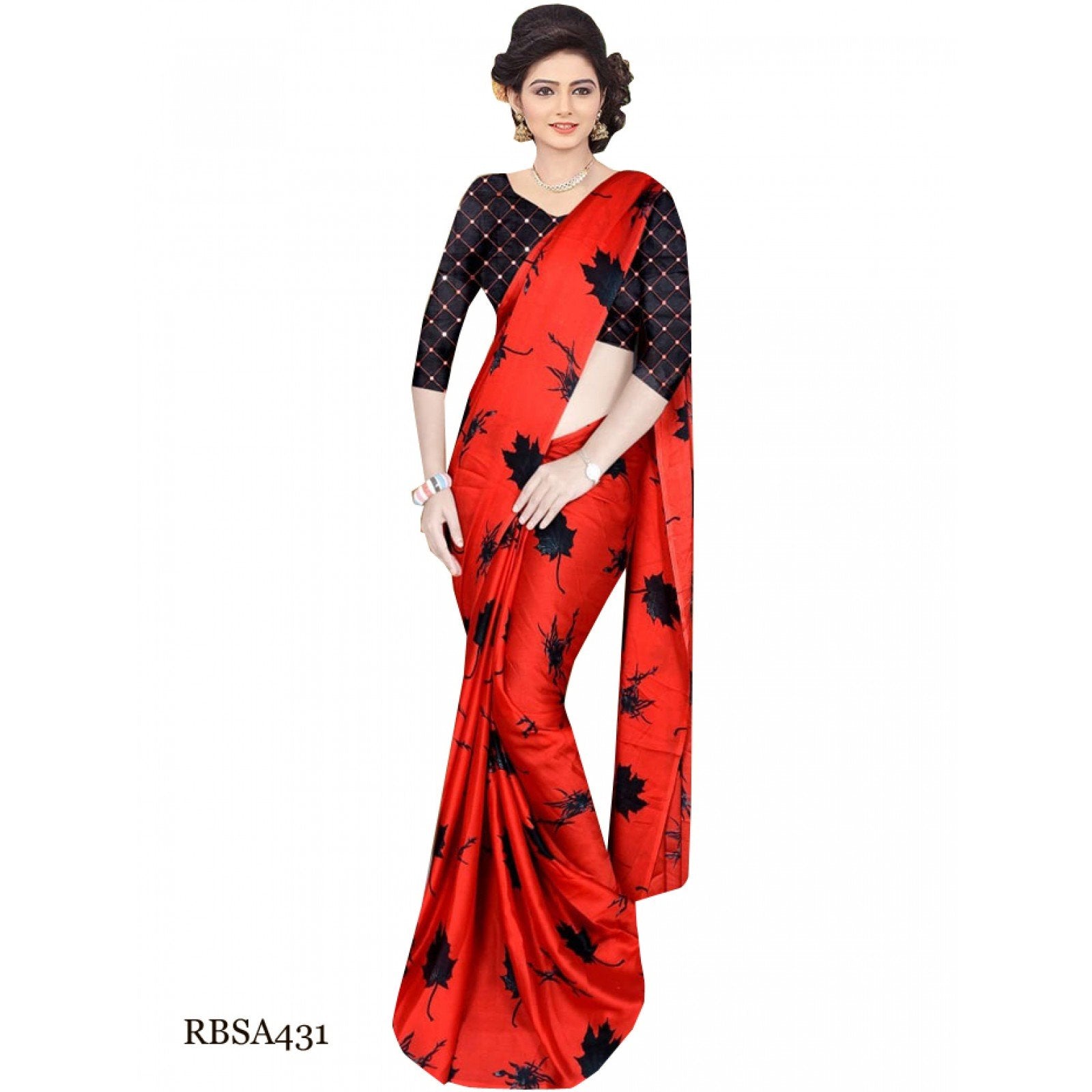 Moss Silk Party Wear Saree