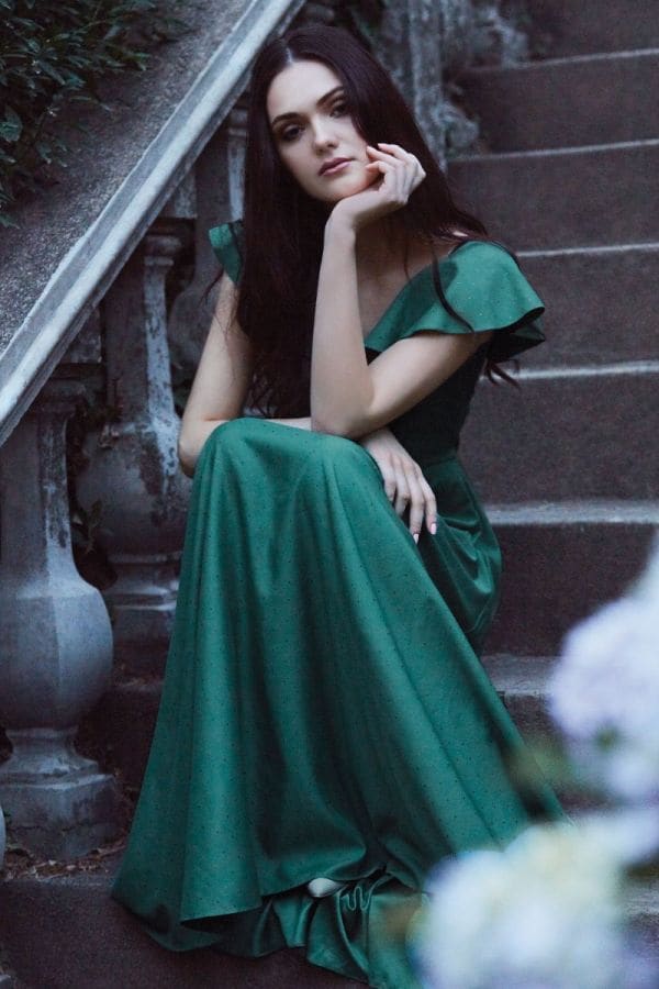 Sage Green Maxi Dress