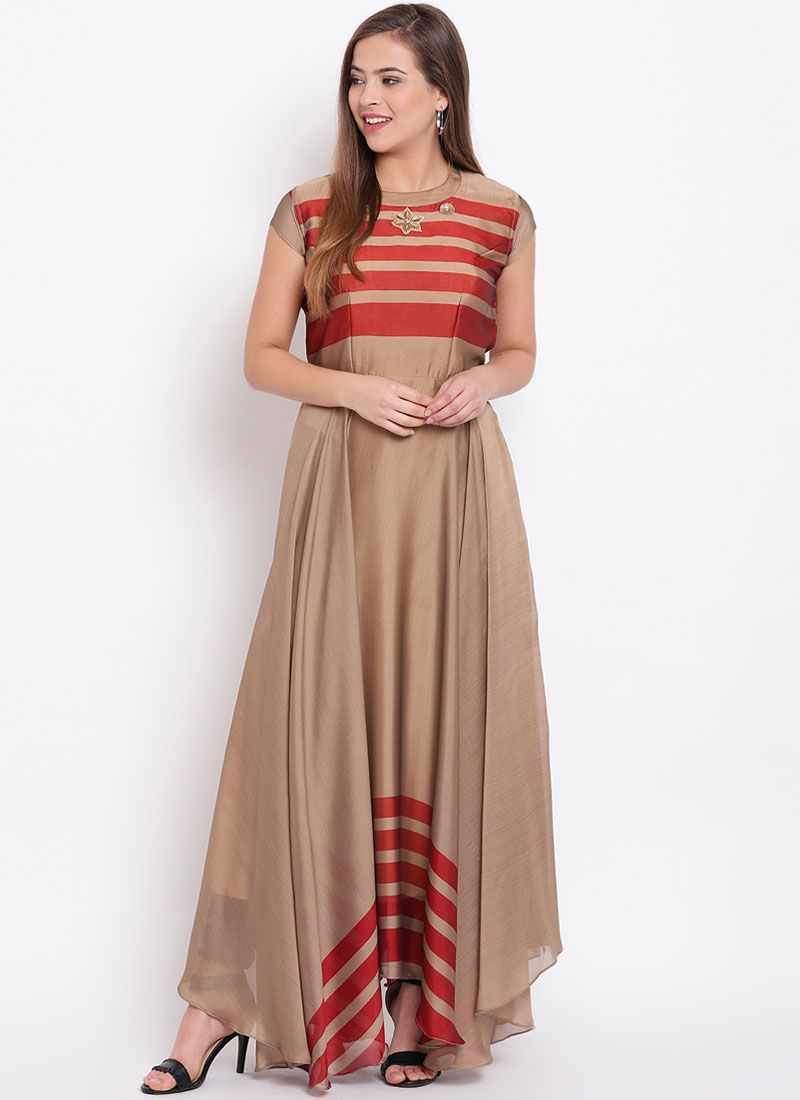 Georgette Printed Party Wear Kurti